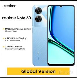 CELLULARE SMARTPHONE REALME NOTE 60 VOYAGE BLUE

