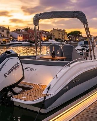AS MARINE 25 GT FULL OPTIONAL PRONTA ALLA BOA