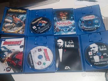 Set di 4 giochi per Playstation 2 (PS2)