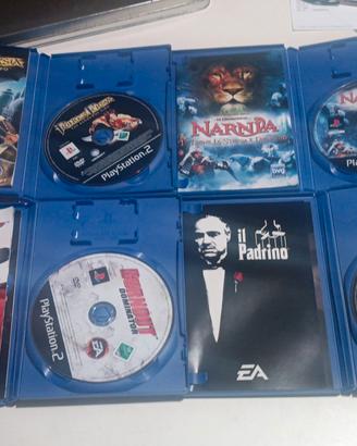 Set di 4 giochi per Playstation 2 (PS2)