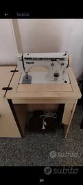 macchina da cucire elettrica con pedale vigorelli 