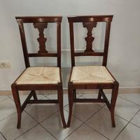 Coppia di sedie