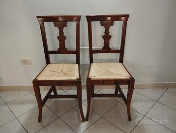 Coppia di sedie