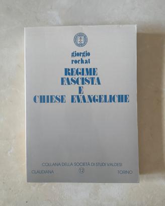 Libro Regime fascista e Chiese Evangeliche 