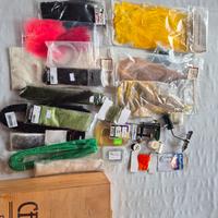 materiale pesca a mosca costruzione 