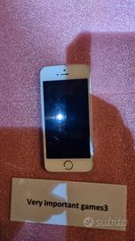 1512-Smartphone Apple iPhone 5S A1457 Oro