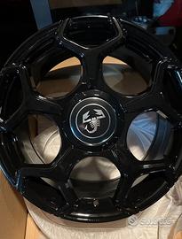 4 CERCHI IN LEGA 17 X FIAT 500 ABARTH BRAVO ALFA M