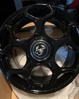 4 CERCHI IN LEGA 17 X FIAT 500 ABARTH BRAVO ALFA M