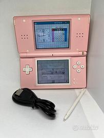 Nintendo DS Lite Rosa/Bianco + Caricatore/Pennino