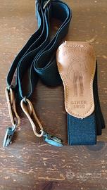 Bretelle Lewis Bretty vintage anni '80 nere