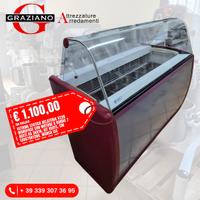 VETRINA GELATERIA banco gelati 7 GUSTI STATICO 