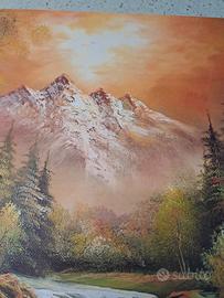 Quadro con paesaggio 