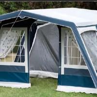 Tenda campeggio a casetta anni 80