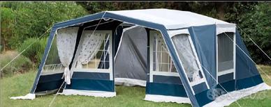 Tenda campeggio a casetta anni 80