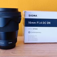 Sigma 16mm f/1.4 DN C (Fujifilm)