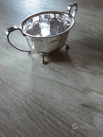 zuccheriera sheffield con dich. di autenticita'.