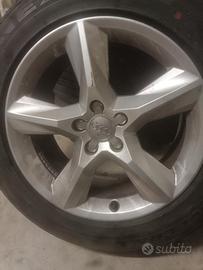 quattro gomme con cerchi audi Q5