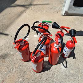 Estintori Polvere, CO2, Schiuma