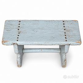 Panchetto sgabello vintage 