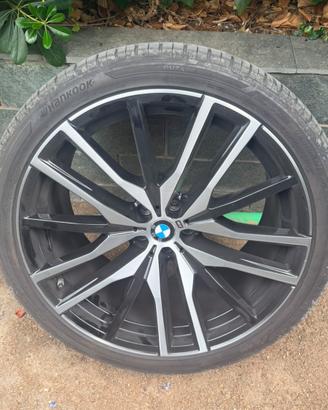 Cerchi in lega da 22 bmw x5 x6 dal 2020 in poi