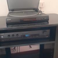 stereo con giradischi Sony con mobile