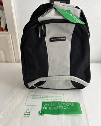 Splendido zaino Benetton NUOVO unisex