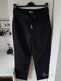 Pantaloni sportivi neri Benetton, taglia M