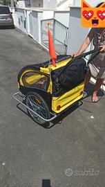 Rimorchio bicicletta per bambini 