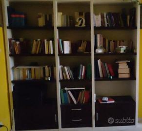 Libreria wenge/bianca