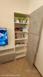 Parete TV attrezzata 