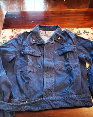 Giubbino Jeans Originale Marina Militare Anni 80