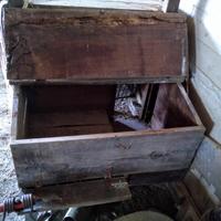 Gabbia per lepri in castagno