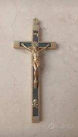 Crocifisso da parete con Teschio Adamo