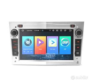 RADIO GPS ANDROID 11 PER OPEL ASTRA H VIVARO ZAFIR