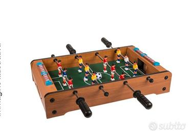 calcio balilla da tavolo