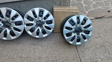 4 cerchi originali fiat 500x r16