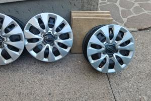 4 cerchi originali fiat 500x r16