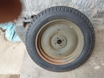 ruota completa per motocarro guzzi