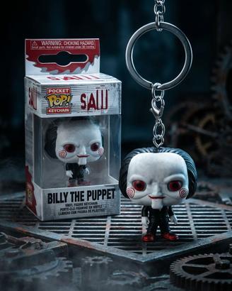 Portachiavi Funko Pop SAW - Billy the Puppet -20°