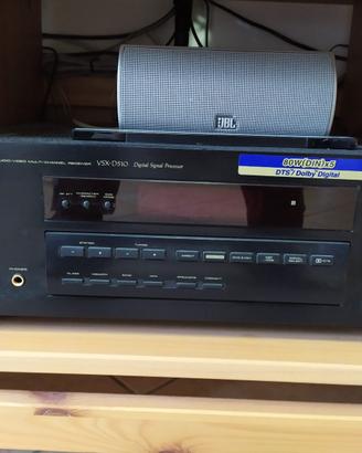 Sintoamplificatore pioneer + casse jbl con sub att