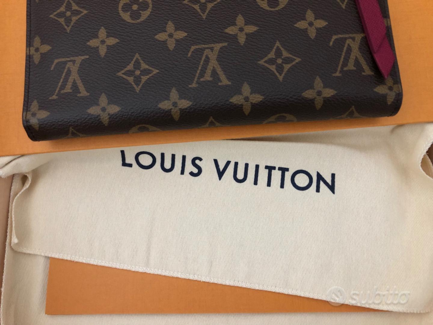 portafoglio louis vuitton fucsia