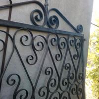 cancello ferro battuto 180X130 un'anta EPOCA