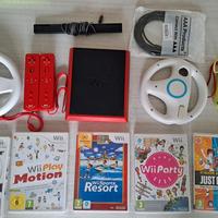 Nintendo Wii mini + 2 Wii Wheel +5 giochi