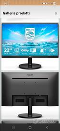 Monitor da gaming Philips 75 hz 22 pollici 1080 p 