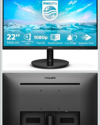 Monitor da gaming Philips 75 hz 22 pollici 1080 p 