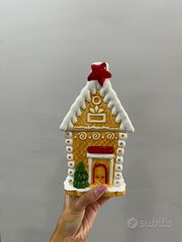 Biscottiera casa di Natale