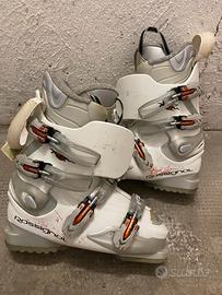 Scarponi da sci Rossignol e sci Clever e sacca sci