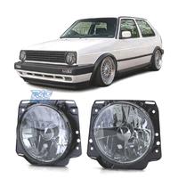 FARI VOLKSWAGEN VW GOLF MK2 83-91 SCURI FONDO CROM