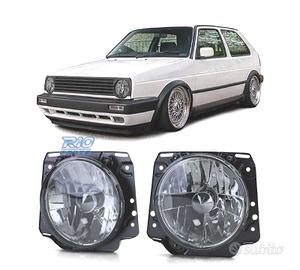 FARI VOLKSWAGEN VW GOLF MK2 83-91 SCURI FONDO CROM