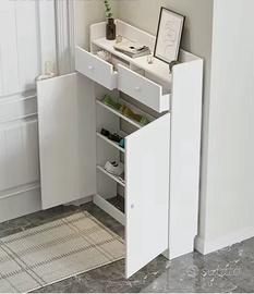 Scarpiera mobile con scaffali mensole per scarpe